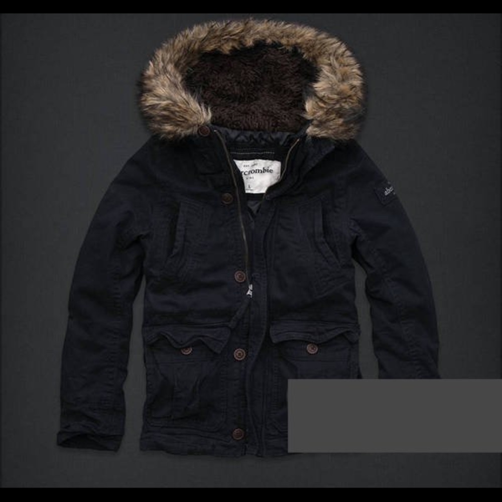 NWT Abercrombie kids classic winter jacket